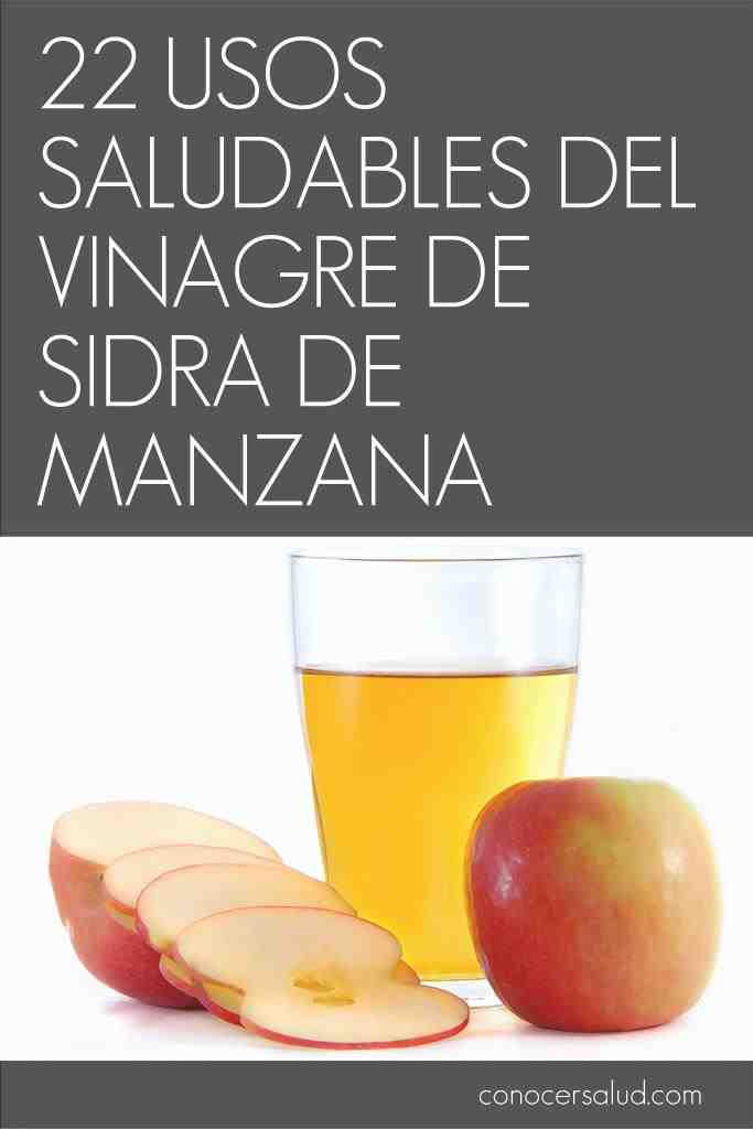beneficios vinagre sidra manzana pinterest