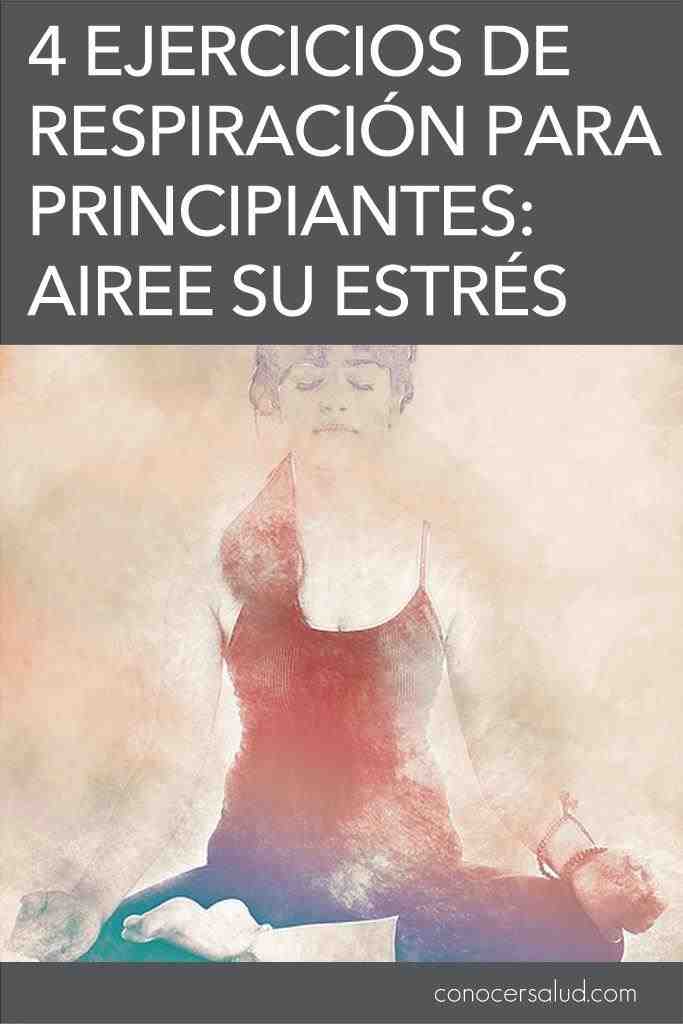 ejercicios respiracion estres pinterest
