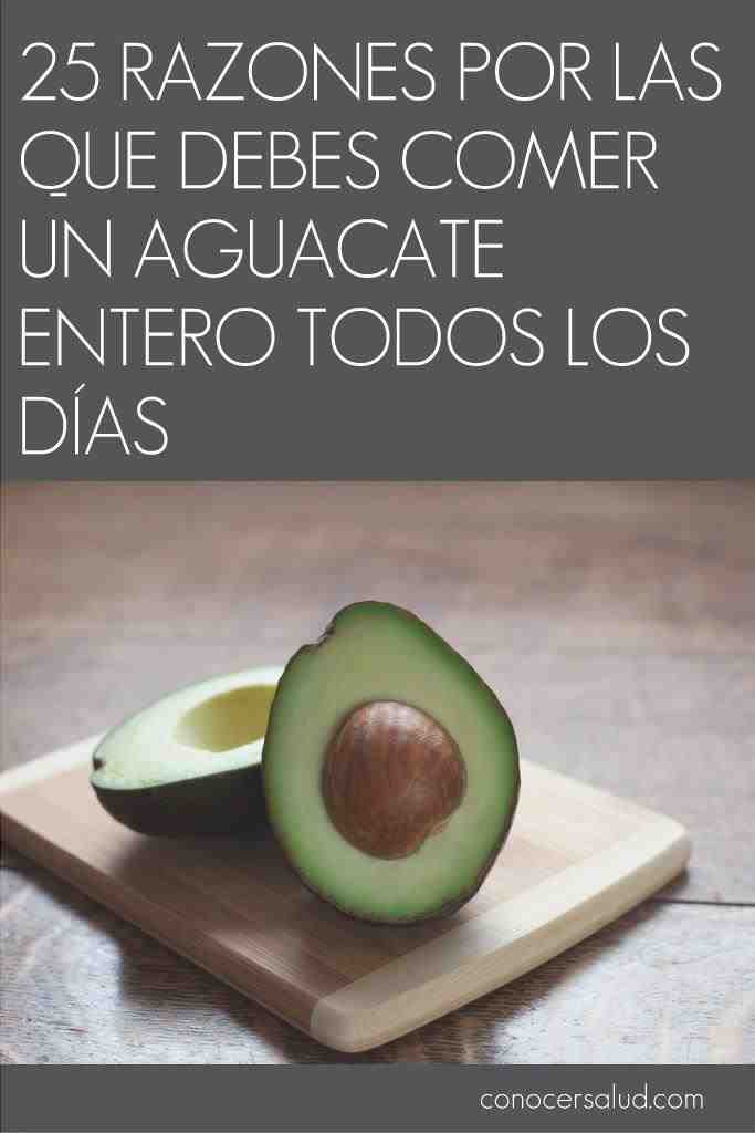 razones comer aguacate pinterest