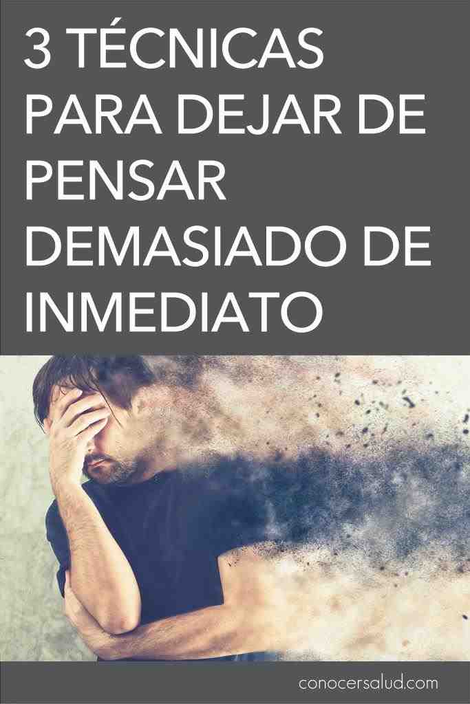 tecnicas dejar pensar demasiado pinterest